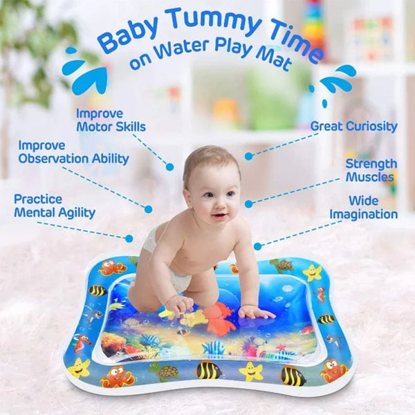 Napihljiva podloga za trebušček Premium Baby Water Game Mat WonderKiddos