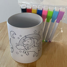 Skodelice COLOR ME + komplet 8 barvnih izbrisljivih magnetnih peres